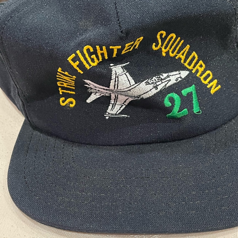 Vintage US Navy Strike Fighter Squadron 27 Ball Cap